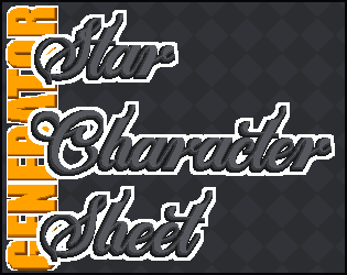 Star Character Sheet Generator (SCSG)